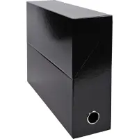 Exacompta 5x Iderama Transportdoos 90mm - Zwart - 89921E