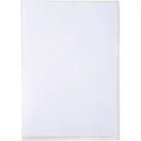 Exacompta 10x Pak van 10 L mappen - gladde en stevige PVC 13/100e - A4 - Transparant - 660530E