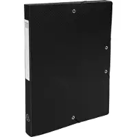 Exacompta Archiefdoos 59681E Zwart Polypropyleen 25 x 33 cm 8 Stuks