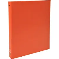 Exacompta 30 mm Ringband Karton, pp-folie A4 4 Ringen Oranje 51374SE 20 Stuks