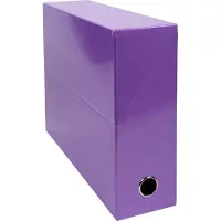 Exacompta Archiefdoos 89926E Paars Karton 25 x 33 cm 5 Stuks