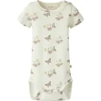 Lil´ Atelier Rompertje/body bruin / lila / wolwit