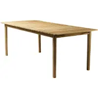 FDB Møbler M2 Sammen tuintafel Teak-nature oiled