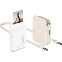 Telesin Portable Printer Kit Mini Fotoprinter - Augmented Reality (AR) Foto's - Printen Zonder Inkt met ZINK Technologie - 2x3 Inch Stickerprinter - Draadloos via Bluetooth