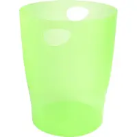 Exacompta Prullenbak 15 l Appelgroen Ecobin 8 Stuks