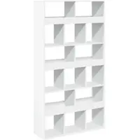 vidaXL Kamerscherm 100x33x187,5 cm bewerkt hout wit