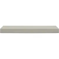 vidaXL Buitenstoel Kussen Grijs 111,5 x 40 x 8 cm 100% Polyester