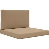 vidaXL Buitenbankkussen Polyester Taupe 80 x 80 x 8 cm