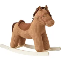 Kids Concept Hobbelpaard Vera - Speelgoed Katoen Brown - 1000908