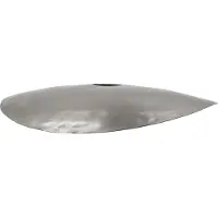 House Doctor Hatt lampenkap 13x14 cm Geborsteld zilver, 28x30x4,5 cm