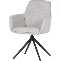 Woood Grant Eetkamerstoel - Melange - Naturel - 88x61x63