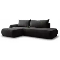 Lookway Eckbank GOYA met slaapfunctie en opbergruimte, links, Perfect Harmony 99