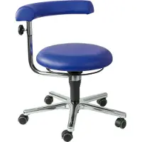 Eduplay onderwijzersstoel blauw verstelbaar 41-54 cm speelgoed.