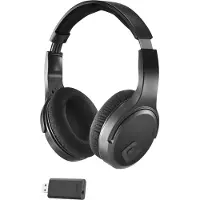 Hama Over Ear koptelefoon Draadloos, Radiografisch, Bluetooth Zwart Volumeregeling Televisie