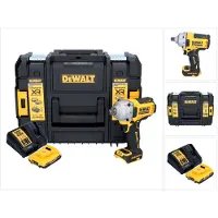 DeWalt DCF 892 D1T accu-slagmoersleutel 18 V 813 Nm 1/2" borstelloos + 1x oplaadbare accu 2.0 Ah + lader + TSTAK
