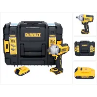 DeWalt DCF 892 NT accu-slagmoersleutel 18 V 813 Nm 1/2" borstelloos + 1x oplaadbare accu 2.0 Ah + TSTAK - zonder oplader