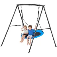 Vevor tuinschommel met A-vormig metalen frame