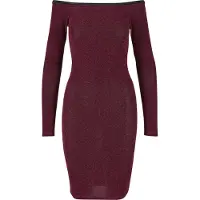 Urban Classics Jurk bourgogne