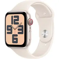 Apple Watch SE 2024 4G 44mm Starlight Sportband S/M