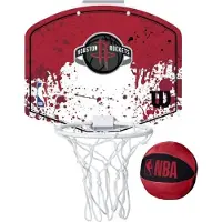 Wilson Team Mini Hoop Nba Rockets Set Met Bal En Mini Basket Veelkleurig