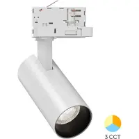Braytron LED Railspot - Track Spot - - 3-Fase - 15W 1560lm 38D - Aanpasbare Lichtkleur CCT - Wit