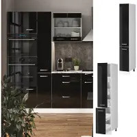 Vicco R-Line Apotheekkast – 30 cm Zwart hoogglans