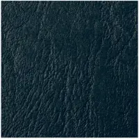 GBC LeatherGrain - A5 (148 x 210 mm) - zwart - 250 g/m² - 100 stuks inbindhoes
