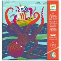 Djeco krastekeningen FSC MIX creatief speelgoed - Erop eronder.