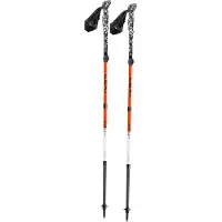 LEKI - Skysolo FX.One Carbon - Trekkingstokken 130 cm, neonorange /zwart