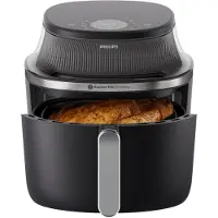 Philips 3000 Series Airfryer - NA341/00 - Kijkvenster - RapidAir Plus - 7.2L - Tot 6 Personen - Zwart