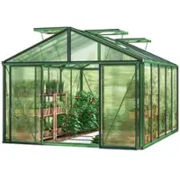 GFP 235 x 311 cm Tuinkas, Standaard Aluminium (natuur)