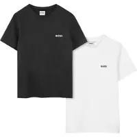 BOSS 2-Pack Small Logo T-Shirt Junior, wit