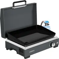 Campingaz Sigma 1 CV bakplaat - 1.350 cm² kookoppervlak – Blue Flame brander voor optimale warmteverdeling – Basaltgrijs