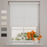 Coulisse Rolgordijn Easy Lichtdoorlatend - Bright White - 90 x 190 cm