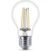 Philips LED lamp E27 | Filament | Helder | 2700K | 6W (60W) | 2 stuks