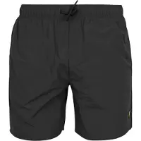 Lyle & Scott polyamide zwembroek effen zwart