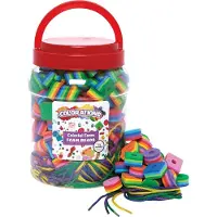 Colorations Foam kralen | Assortiment | 200 stuks