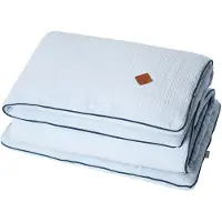 Sevira Kids Bettset Jeanne, 2-delig - 140 x 100 cm - Blauw | van
