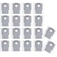 Plus.Parts Roborock Qrevo Edge 2 Stofzakken (18 Stuks, alternatief voor 8.02.0239)