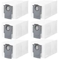 Plus.Parts Roborock RRE0VSP Stofzakken (6 Stuks, alternatief voor 8.02.0239)