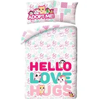 Halantex SP. z.o.o. Adopt Me Dekbedovertrek 140 x 200 cm - 70 x 90 cm