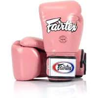 Super Merchant BGV1 Muay Thai Bokshandschoenen 14 Oz – Premium Leer – Roze