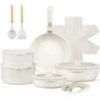 Carl Schmidt Sohn GmbH BREEZE, 17-delige kookset, aluminium, crème kleur