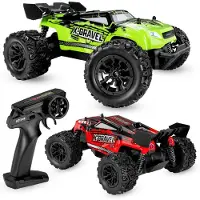 Overmax X-Gravel RC Auto – 1:16 Terenauto 20 km/u – Achterwielaandrijving, Vering, 2 Accu’s tot 30 min Speeltijd, 2 Carrosserieën – Offroad Racewagen voor Kinderen & Volwassenen – Bestuurbare Auto