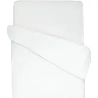 Sevira Kids Bettlaken Jeanne - 100x140 cm - Wit met stippen of | van