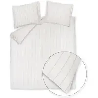 Vandyck Dekbedovertrek Pure Sand Offwhite Katoen-140 x 200 / 220 cm | 1-Persoons