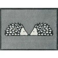Turtle Mat Turtle Wasbare Deurmat - Kissing Spike Slate - 60 x 85cm