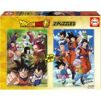Educa - Puzzel- Dragon Ball - 2 x 500 stukjes - Legpuzzel voor volwassenen