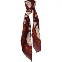 BONNIE STUDIOS Dames Sjaals Farm Scarf - Rood - Maat ONESIZE