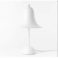 Alpinaluz Tafel lamp "BELL" van mat wit metaal – 2xG9 – Modern en elegant design, geschikt voor de slaapkamer of het kantoor